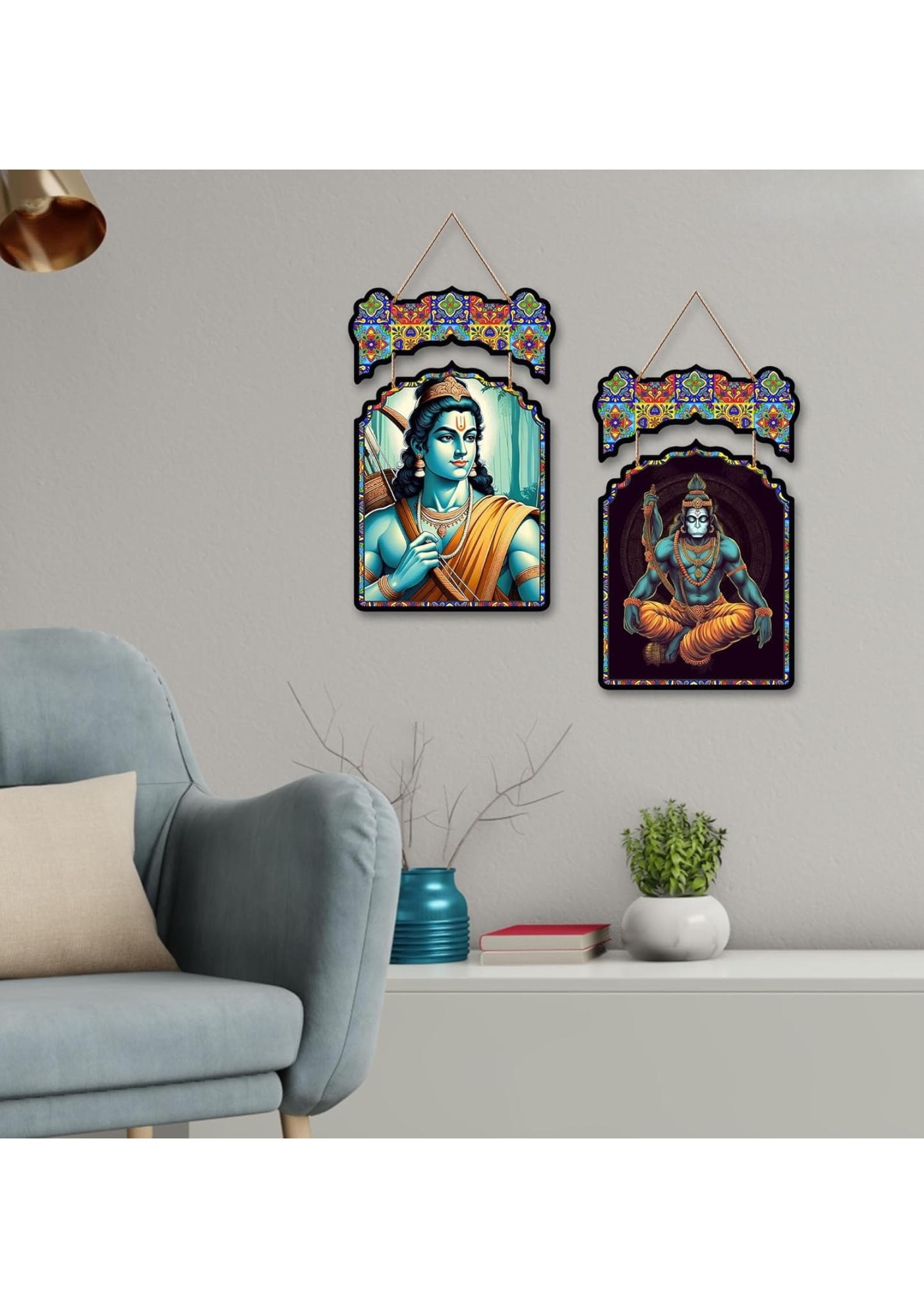 Religious wall Decor wall decor displayed in Living room 