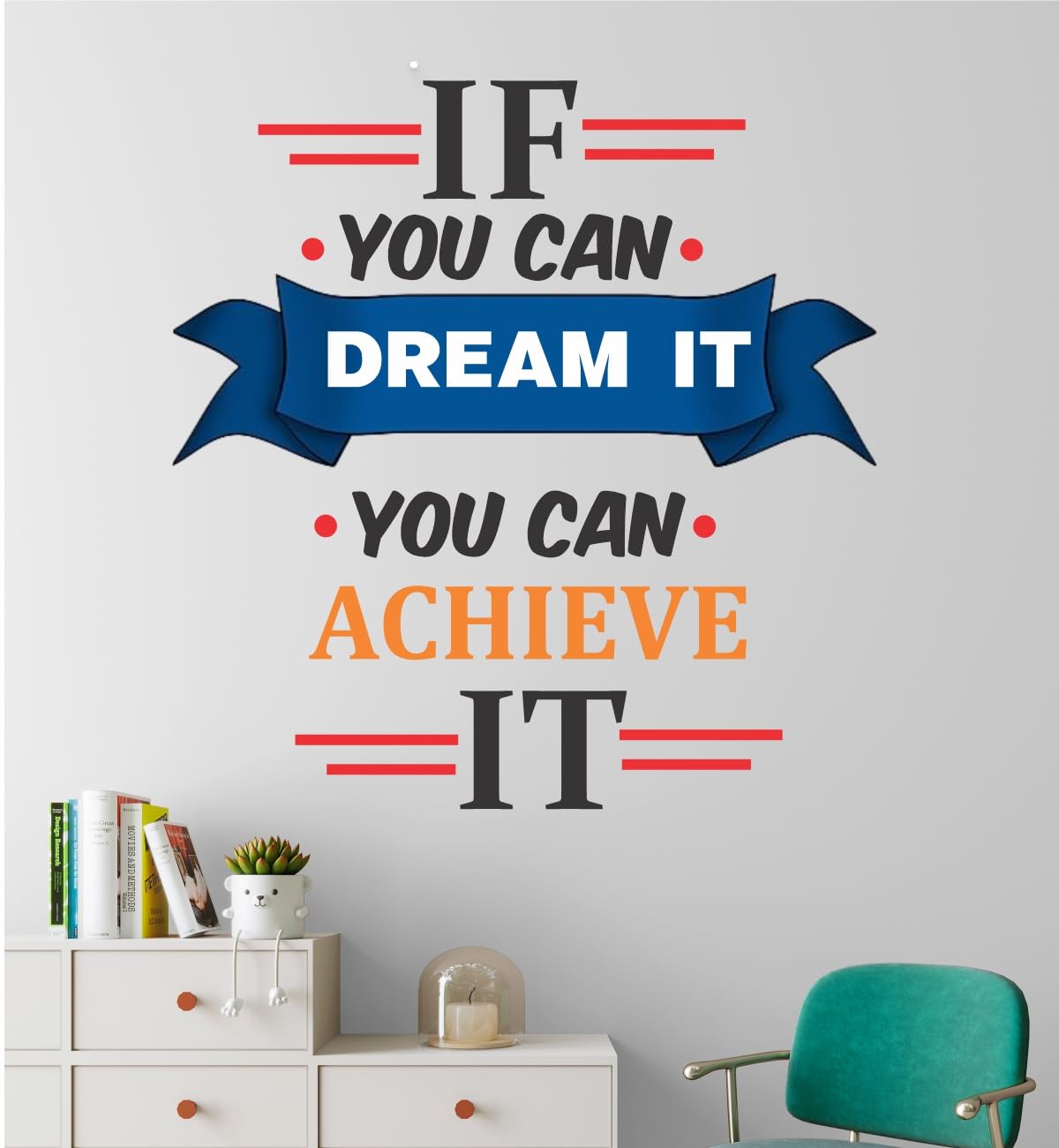 Wall Stickers wall decor displayed in Living Room