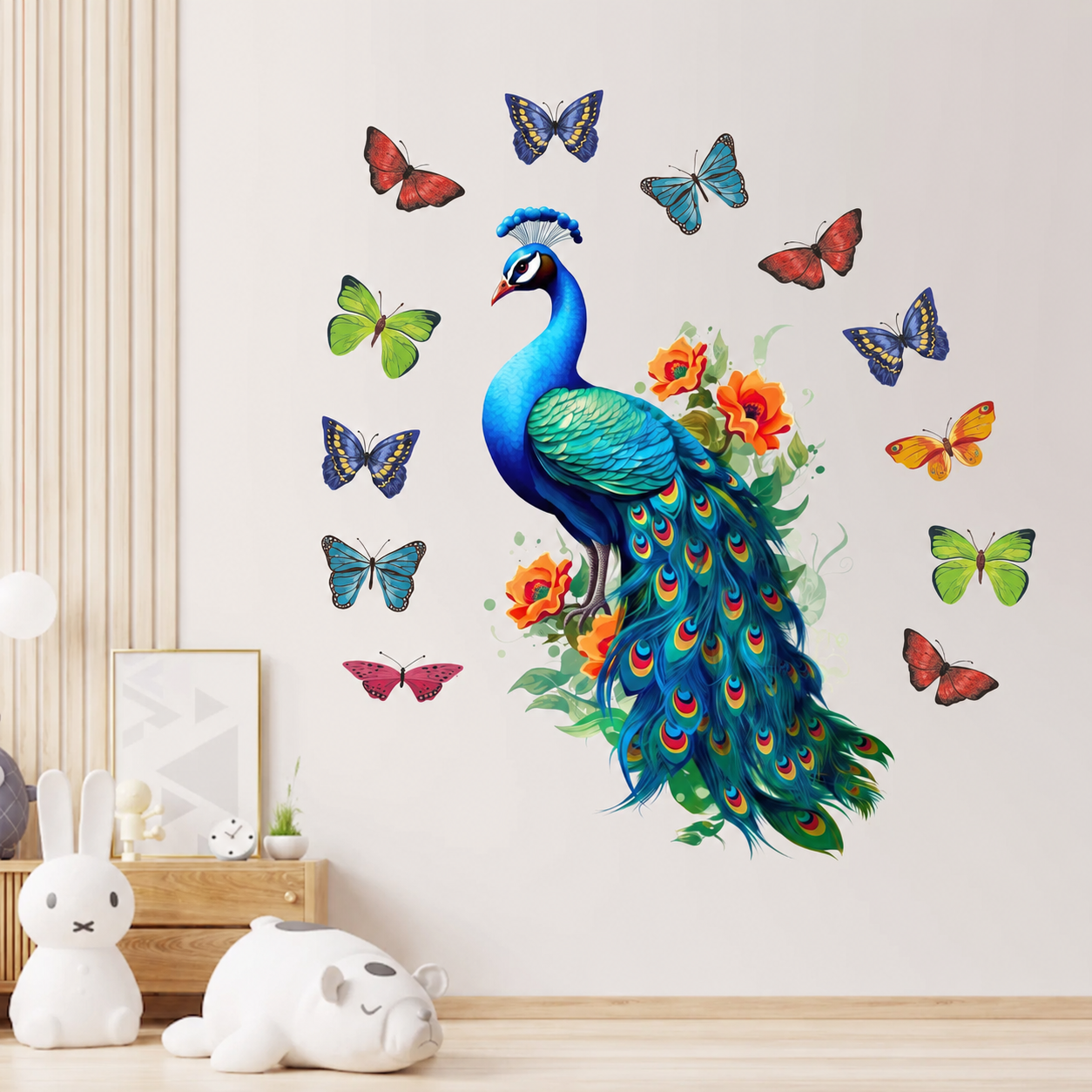 Wall Stickers wall decor 26X28 Multi color