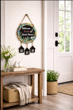 Welcome Home  wall decor angled view