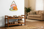 Entrance  MDF wall decor angled view