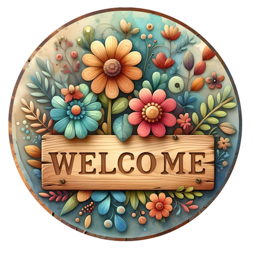 Welcome wall decor 