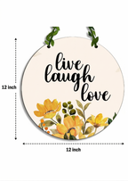 well being wall decor size reference