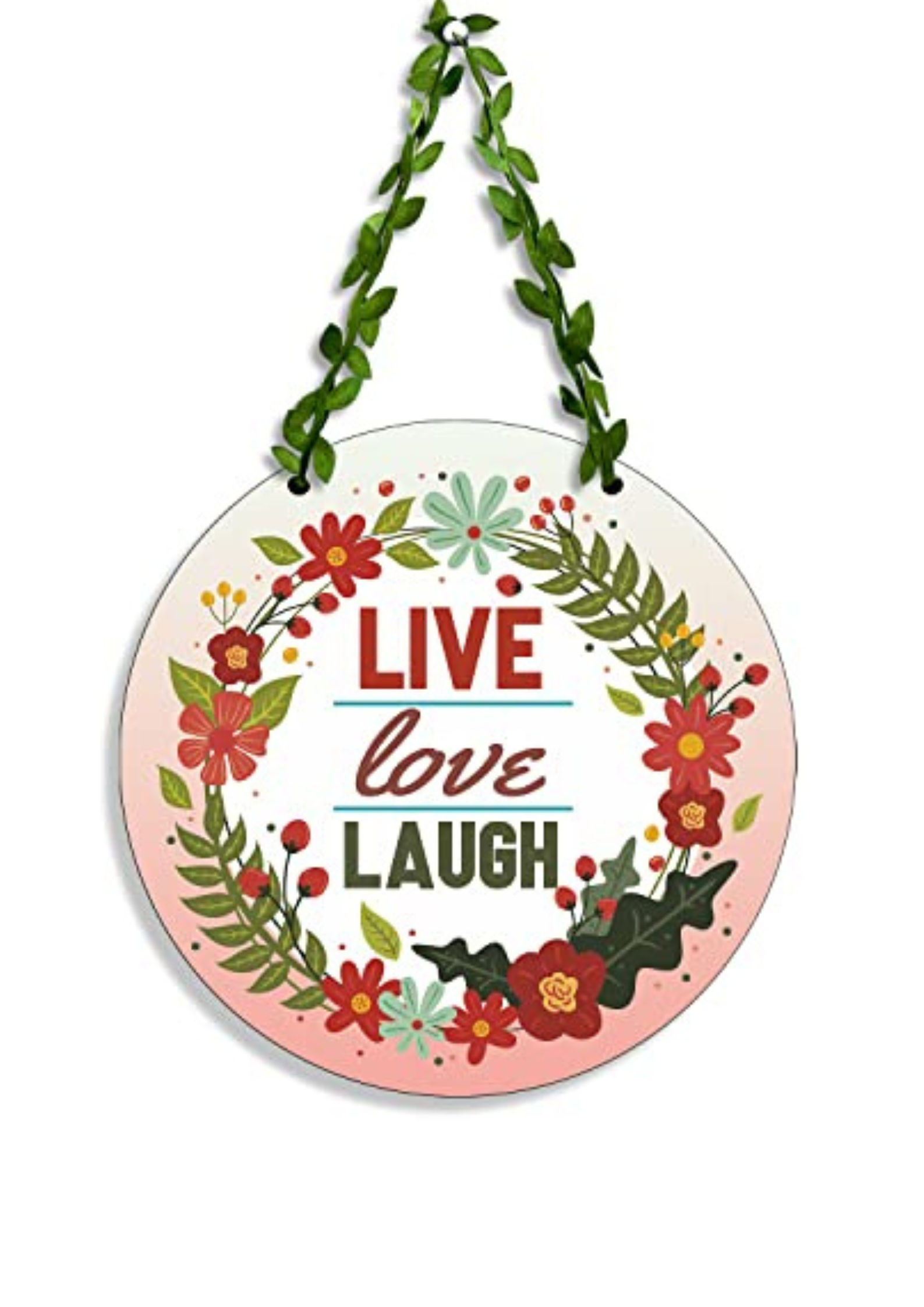 well being wall decor 12x12 Multi color