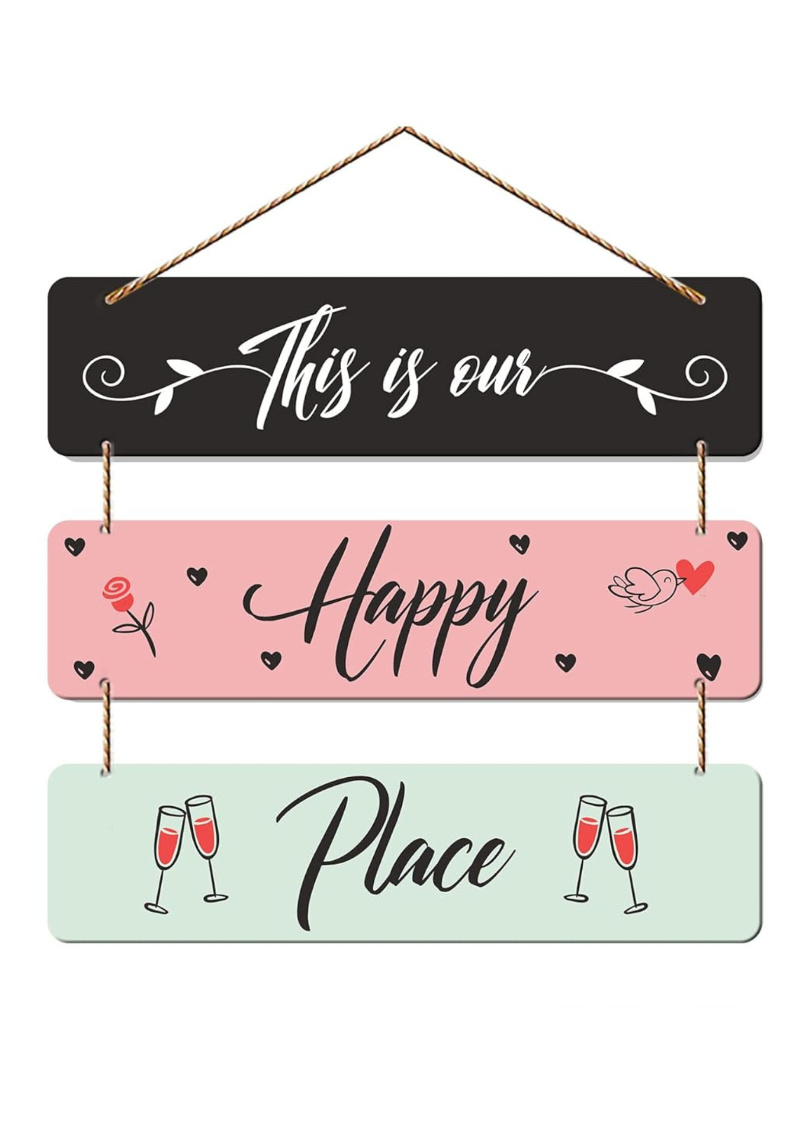 well being wall decor 14x12 Multi color