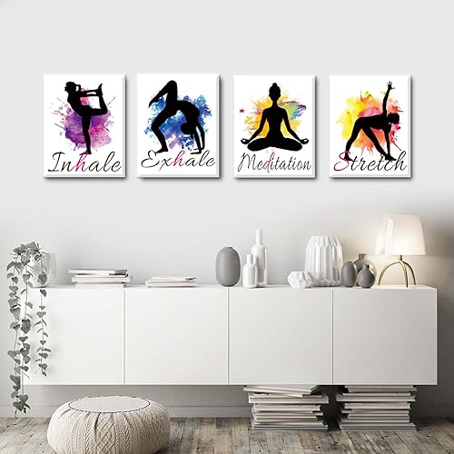 well being wall decor displayed in Living room 