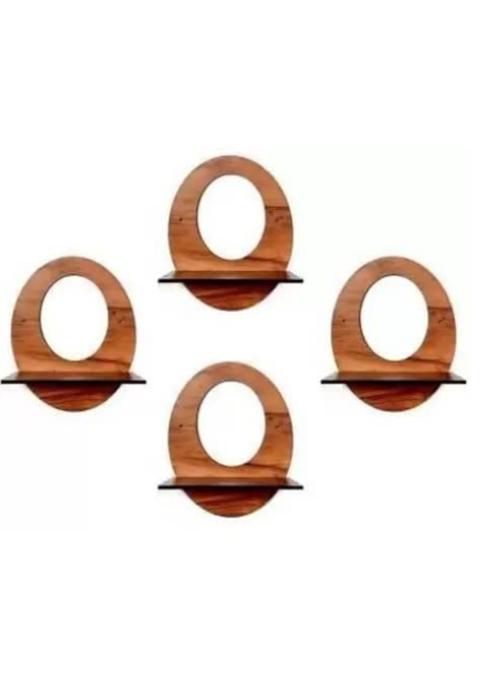 Wooden Wall Shelf wall decor 9X9 Multi color