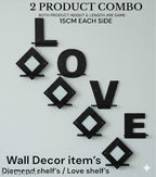 Wooden Wall Shelf wall decor size reference