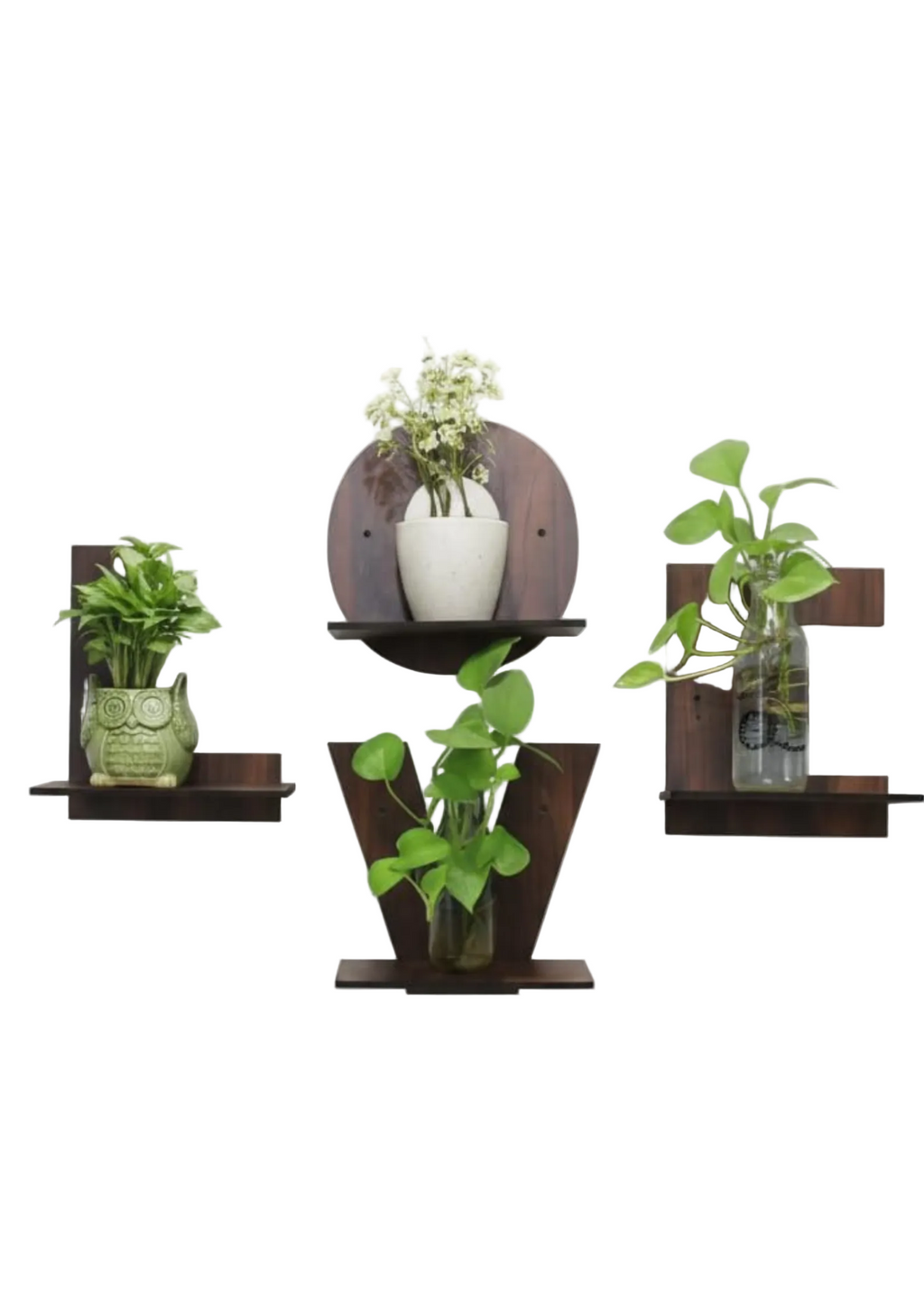 Wooden Wall Shelf wall decor 5X5 Multi color